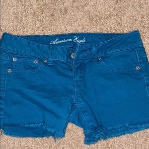 American eagle jean shorts